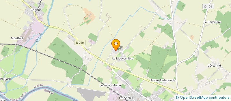 localisation de l'entreprise AGENCE PAULETTE  DESCARTES