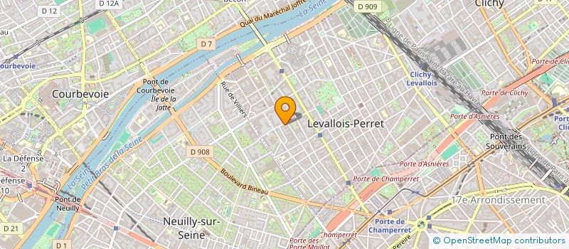 localisation de l'entreprise AGENCE PEOPLE-COCCINELLE à LEVALLOIS-PERRET