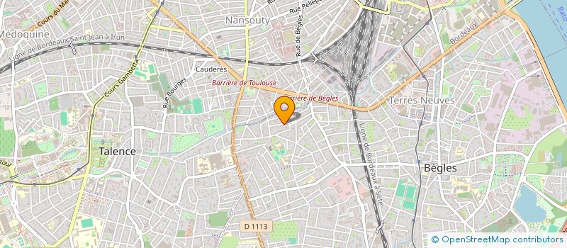 localisation de l'entreprise AGENCE PEPE à BEGLES