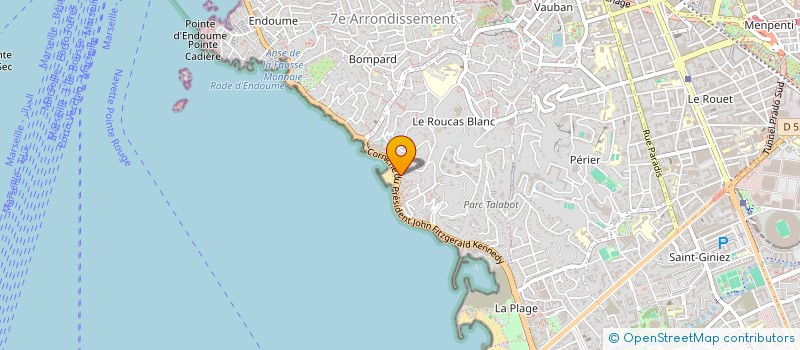 localisation de l'entreprise AGENCE PERRETTE à MARSEILLE