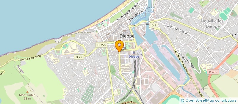 localisation de l'entreprise AGENCE PHILIPPE INVESTIGATIONS à DIEPPE