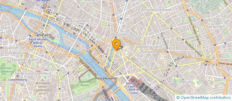 localisation de l'entreprise AGENCE PHILIPPE KAUFFMANN  PARIS