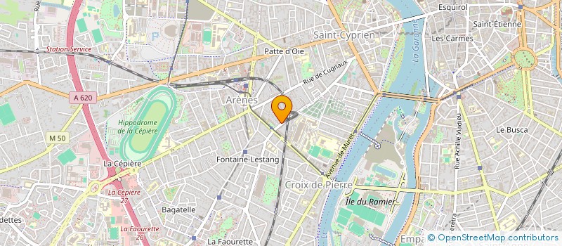 localisation de l'entreprise AGENCE PHOTO F à TOULOUSE