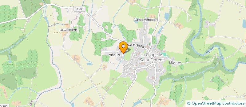 localisation de l'entreprise AGENCE PIERRE MOQUET à MAUGES-SUR-LOIRE