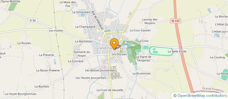 localisation de l'entreprise AGENCE PIPELETTES  GRAND-FOUGERAY