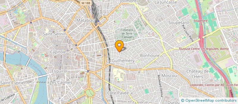 localisation de l'entreprise AGENCE PIUBELLI à TOULOUSE