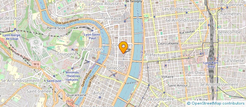 localisation de l'entreprise AGENCE PLANETE IMMO  LYON