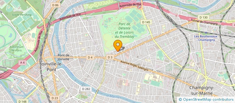 localisation de l'entreprise AGENCE PNRC à CHAMPIGNY-SUR-MARNE