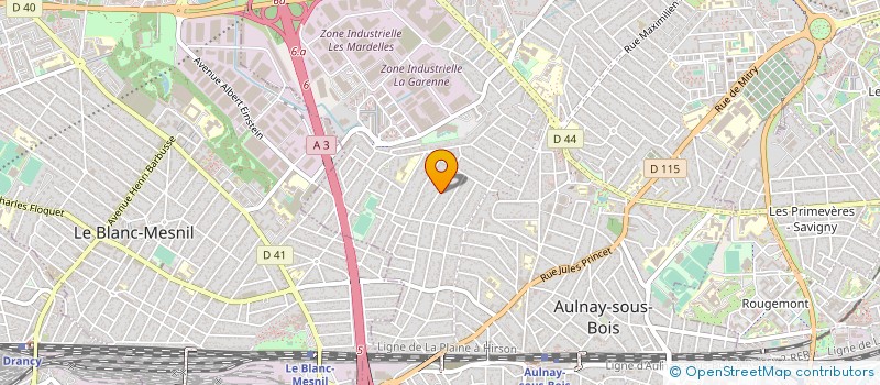 localisation de l'entreprise AGENCE POLYVALENTE DE BATIMENT à AULNAY-SOUS-BOIS