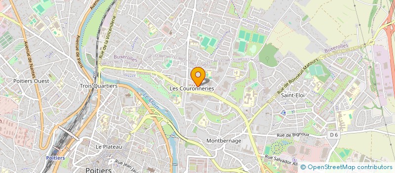 localisation de l'entreprise AGENCE POUR L'EGALITE ENTREPRENEURIALE  POITIERS