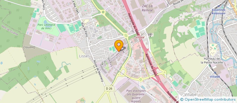 localisation de l'entreprise AGENCE POUR L'INFORMATION DES COMMUNES à LISSES