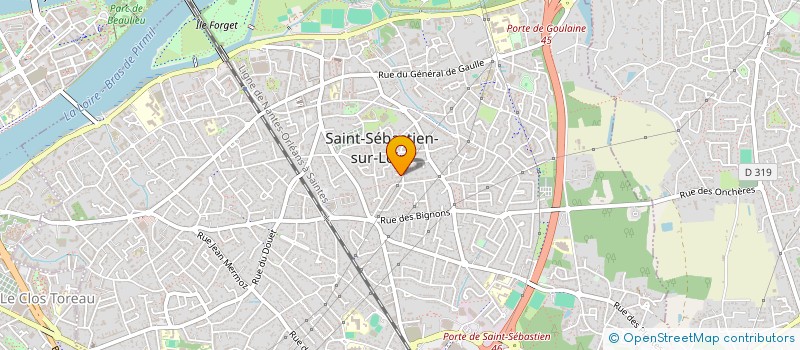 localisation de l'entreprise AGENCE POUR PROFESSIONNELS DE PROTECTION à SAINT-SEBASTIEN-SUR-LOIRE