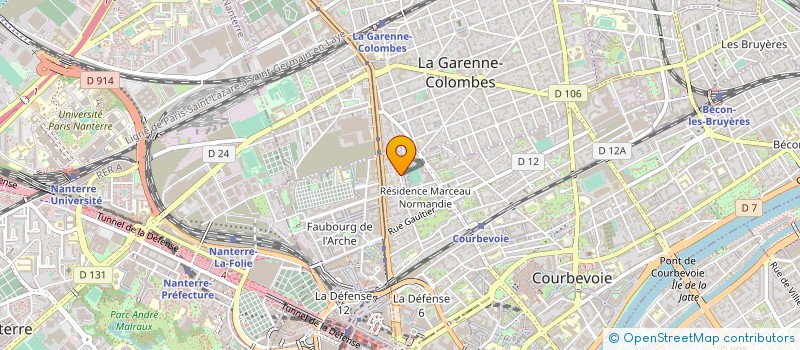localisation de l'entreprise AGENCE PRESSE INTERNATION API à COURBEVOIE
