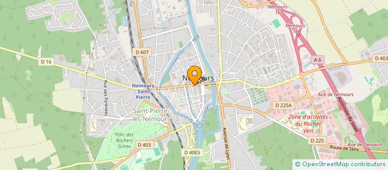 localisation de l'entreprise AGENCE PRESSON LECAUCHOIS. à NEMOURS