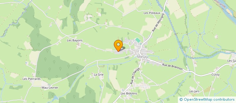 localisation de l'entreprise AGENCE PREVENTION SECURITE AGENCE PRIVEE à MELAY