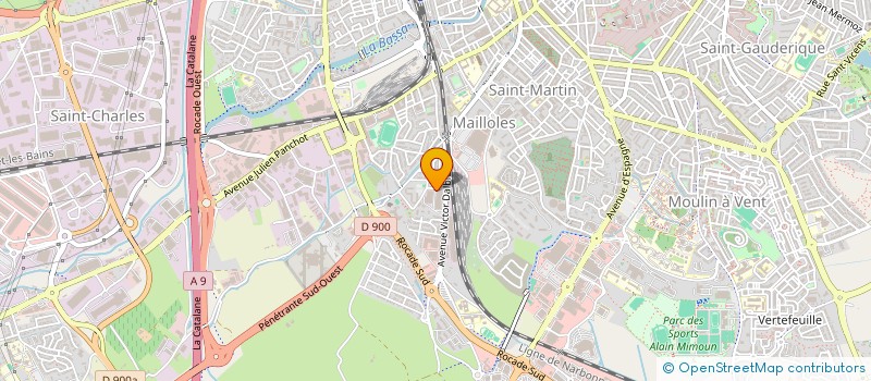 localisation de l'entreprise AGENCE PRIVEE CATALANE TRANSMISSION SECU  PERPIGNAN