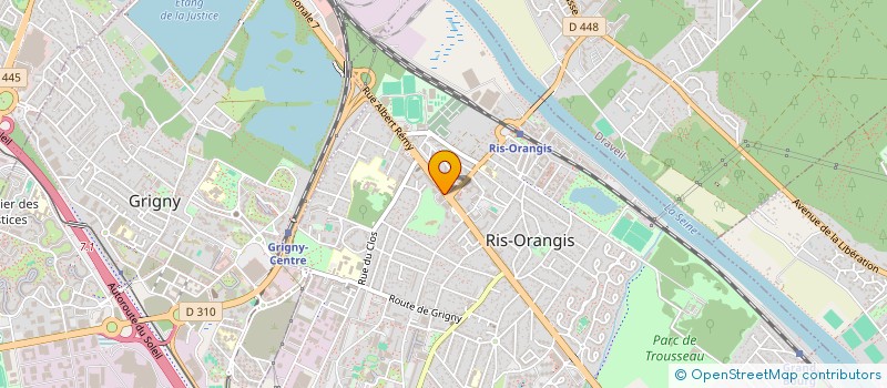 localisation de l'entreprise AGENCE PRIVEE DE SECURITE à RIS-ORANGIS