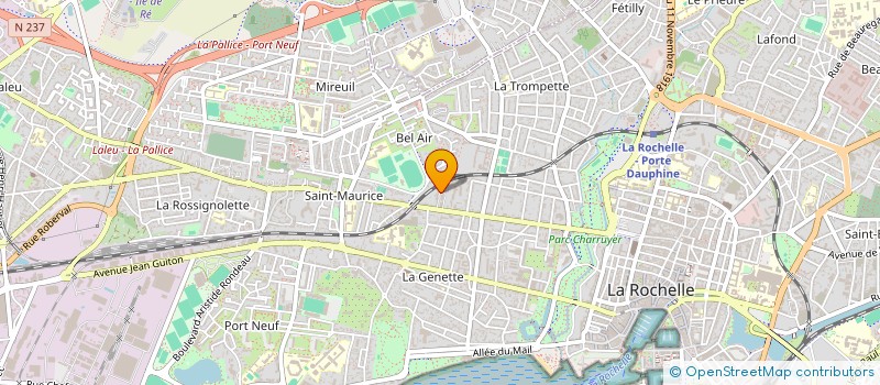 localisation de l'entreprise AGENCE PROFESSIONNELLE DE HABITAT à LA ROCHELLE