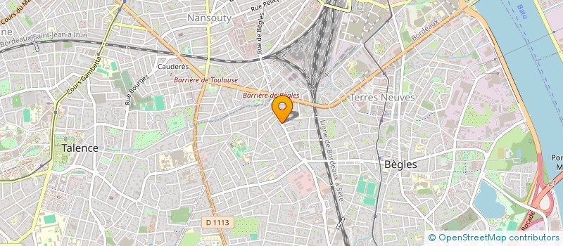 localisation de l'entreprise AGENCE PROFESSIONNELS DU NETTOYAGE à BEGLES