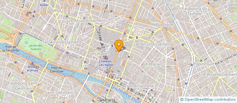 localisation de l'entreprise AGENCE PROMOTION ARTISTIQUE  PARIS