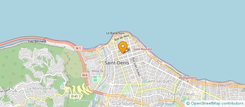 localisation de l'entreprise AGENCE PROMOTIONS à SAINT-DENIS