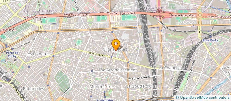 localisation de l'entreprise AGENCE PROPAL  PARIS