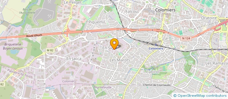 localisation de l'entreprise AGENCE PROTECTION SECURITE 31 à COLOMIERS