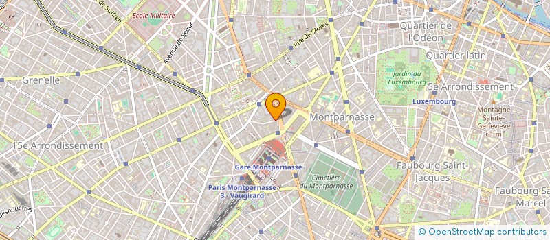 localisation de l'entreprise AGENCE PROUX-HORGE ASSOCIES  PARIS