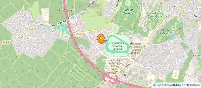 localisation de l'entreprise AGENCE PULSATION  VANDUVRE-LES-NANCY