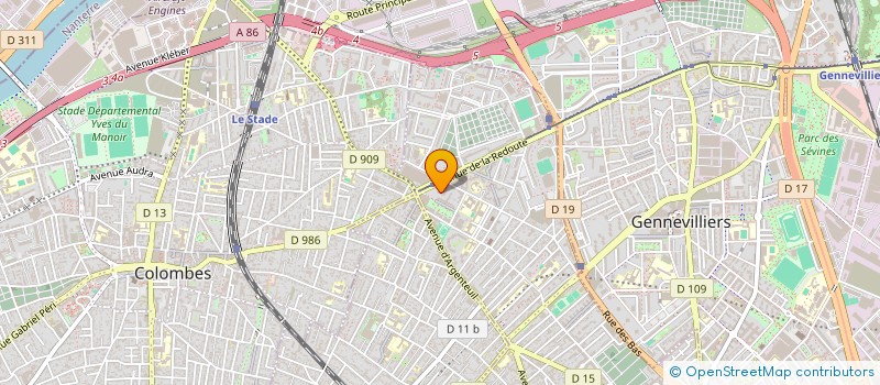 localisation de l'entreprise AGENCE PW  ASNIERES-SUR-SEINE