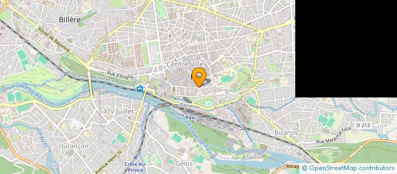 localisation de l'entreprise AGENCE PYRENEENNE DE GESTION EN COMMUNICATION à PAU