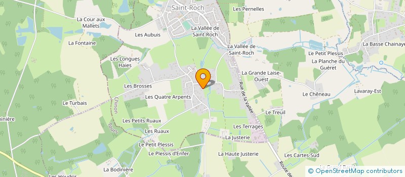 localisation de l'entreprise AGENCE R.I.C. à SAINT-ROCH