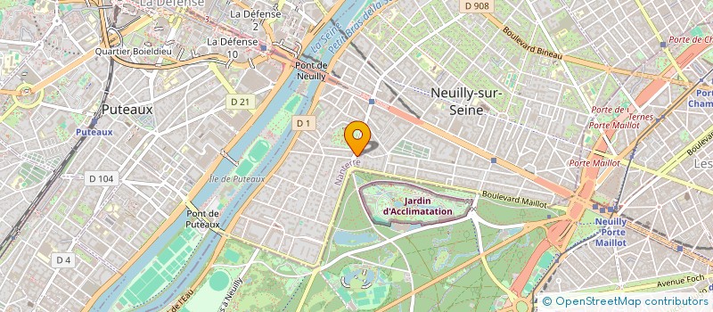 localisation de l'entreprise AGENCE R RECRUTEMENT à NEUILLY-SUR-SEINE