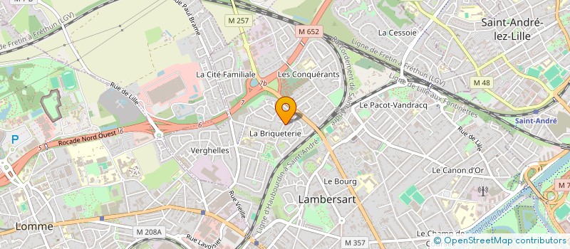 localisation de l'entreprise AGENCE RAHOUL à LAMBERSART