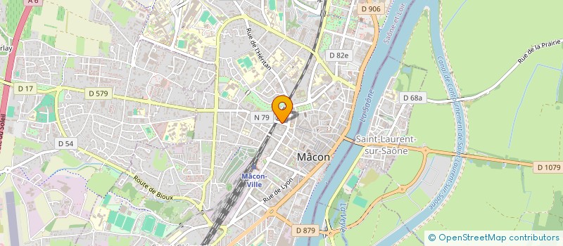 localisation de l'entreprise AGENCE RAMBUTEAU  MACON