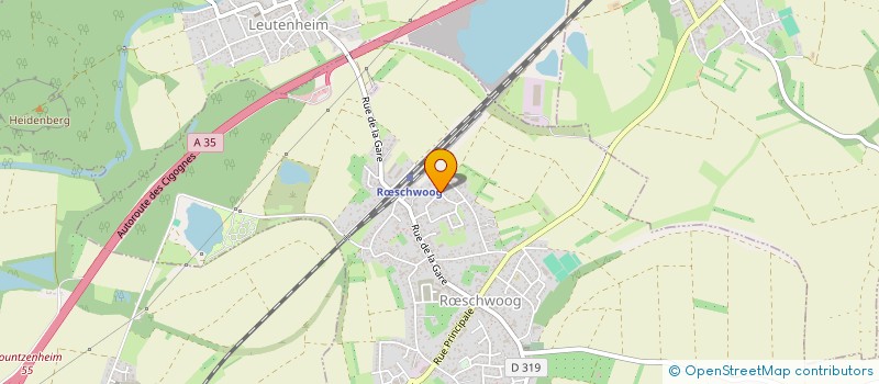 localisation de l'entreprise AGENCE RAVI  RSCHWOOG