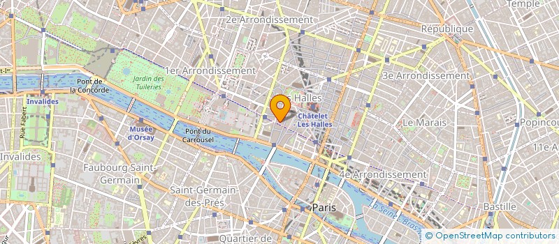 localisation de l'entreprise AGENCE REALISATION ET CREATION à PARIS
