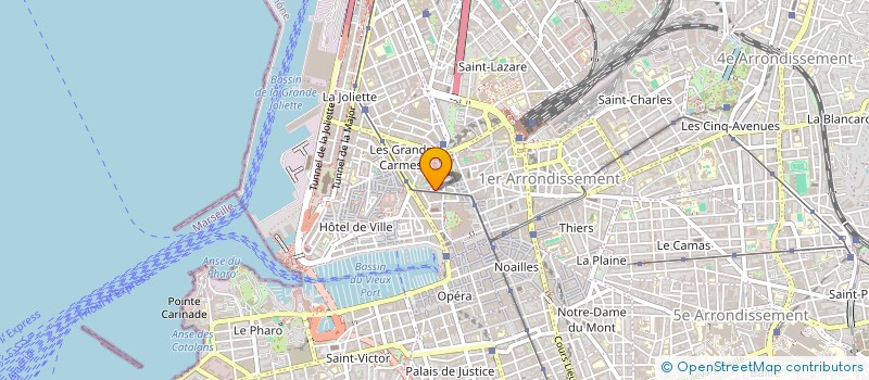 localisation de l'entreprise AGENCE RECHERCHE INNOVAT ECONOMIQUE à MARSEILLE