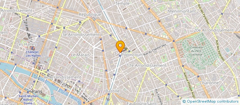 localisation de l'entreprise AGENCE REGIONALE DE COMMUNICATION  PARIS