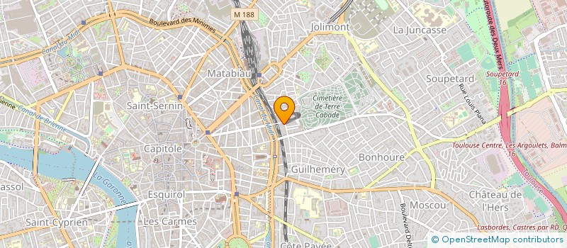 localisation de l'entreprise AGENCE REGIONALE DE GESTION IMMOBILIERE à TOULOUSE