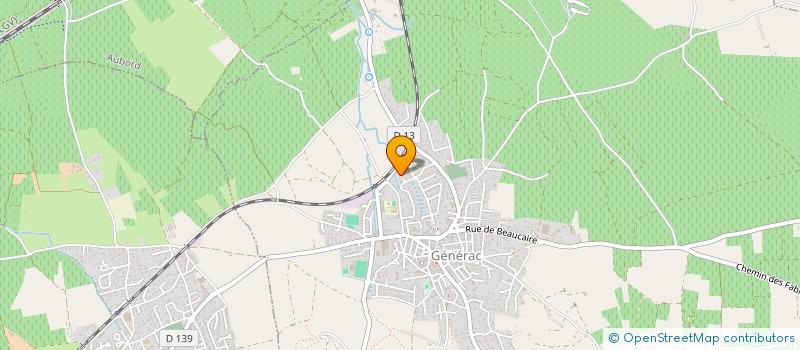 localisation de l'entreprise AGENCE REGIONALE DE LUTTE INCENDIE à GENERAC