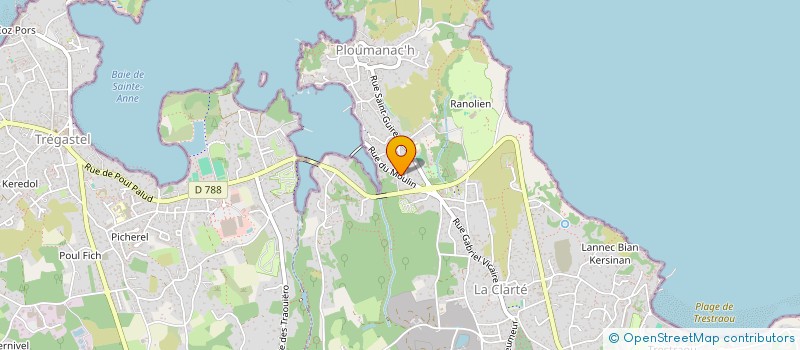 localisation de l'entreprise AGENCE REGIONALE DE MEDIATION ENTREPRISES DU GRAND OUEST  PERROS-GUIREC