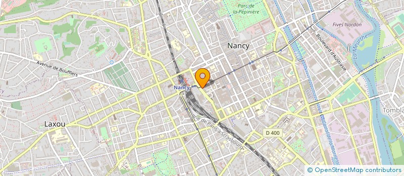 localisation de l'entreprise AGENCE REGIONALE DE SANTE GRAND EST à NANCY