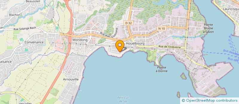 localisation de l'entreprise AGENCE REGIONALE PREVENCOOS à BAIE MAHAULT