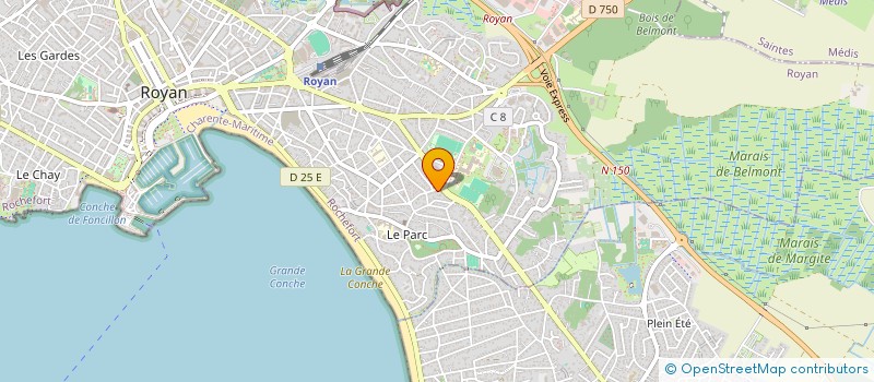 localisation de l'entreprise AGENCE RENAISSANCE à ROYAN