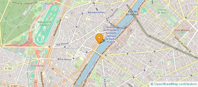 localisation de l'entreprise AGENCE RENAULT ET FILS  PARIS