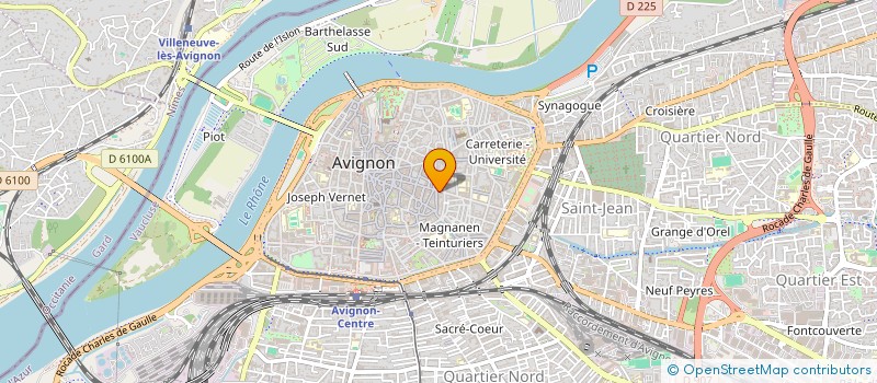 localisation de l'entreprise AGENCE RENOVA  AVIGNON