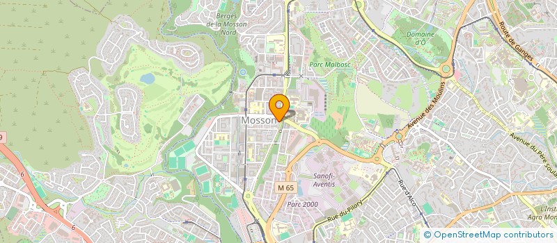 localisation de l'entreprise AGENCE RENOVATION DU SUD à MONTPELLIER