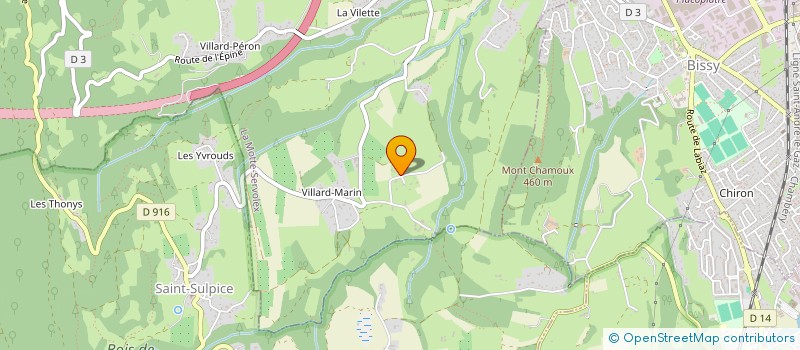 localisation de l'entreprise AGENCE RENOVE POSE  LA MOTTE-SERVOLEX