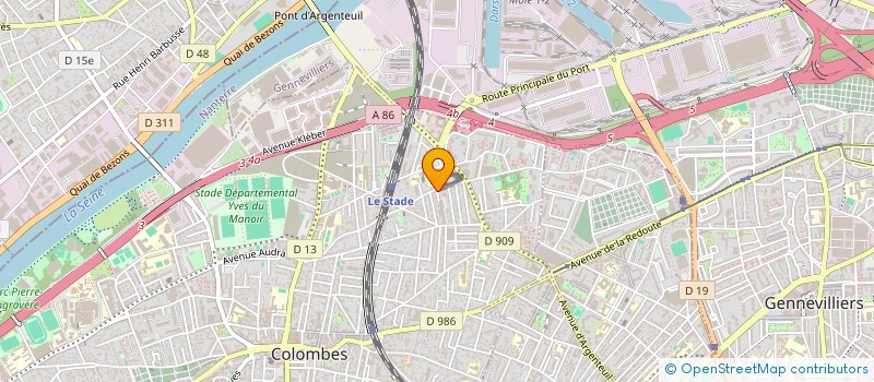 localisation de l'entreprise AGENCE RETB à NEUILLY-SUR-SEINE